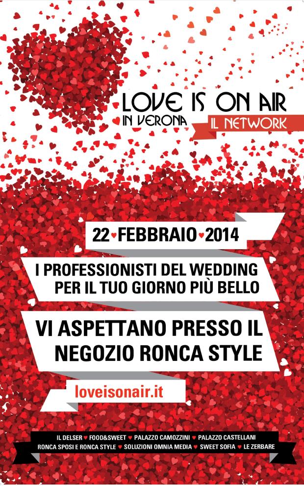 Pannello LOVE IS ON AIR